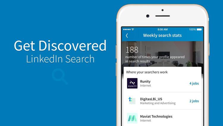 Ict: Linkedin lancia Search Appearances per capire chi ci cerca