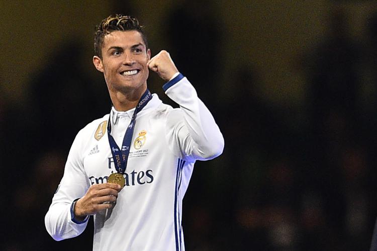 L'attaccante del Real Madrid Cristiano Ronaldo  - AFP