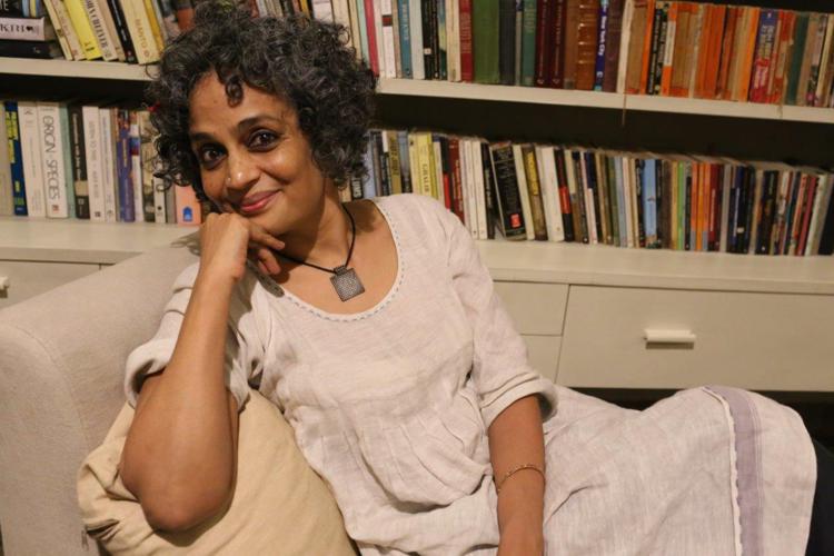 la scrittrice di origine indiana Arundhati Roy presenta il suo ultimo libro, 'Il ministero della suprema felicità' al Parco della Musica - (foto di Mayank Austen Soofi)