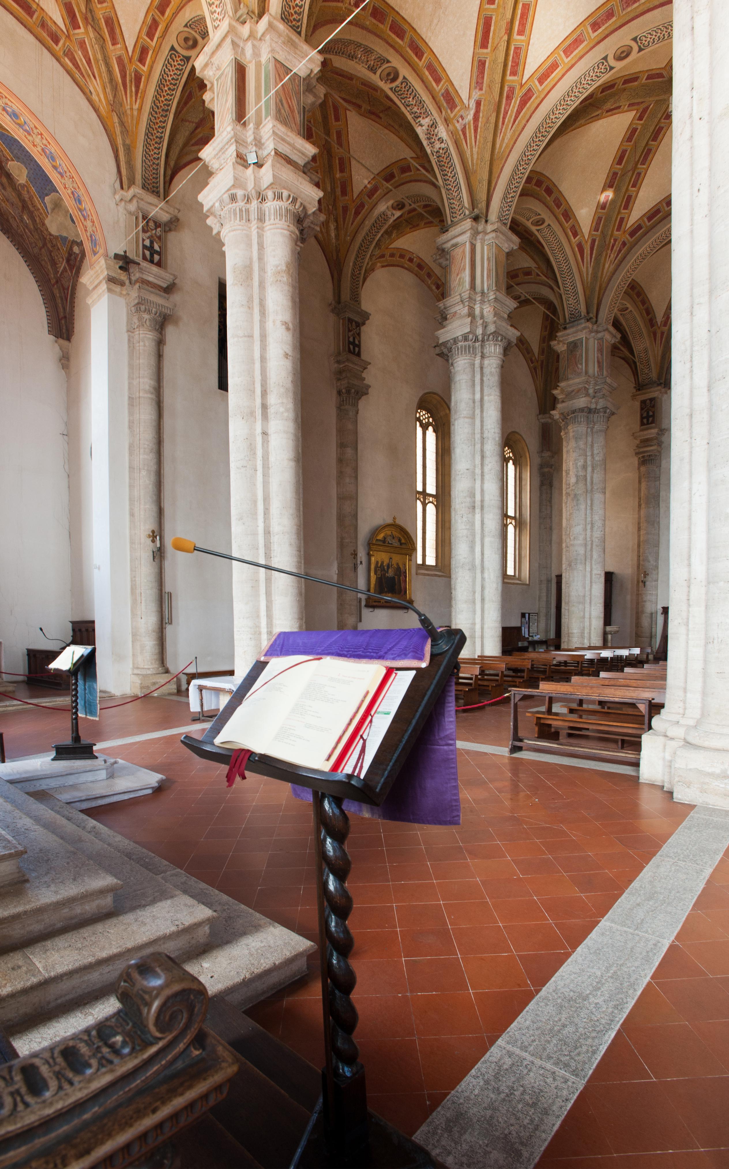 Pienza, interno della cattedrale Santa Maria Assunta (CREDIT: Fabrizio Ardito)