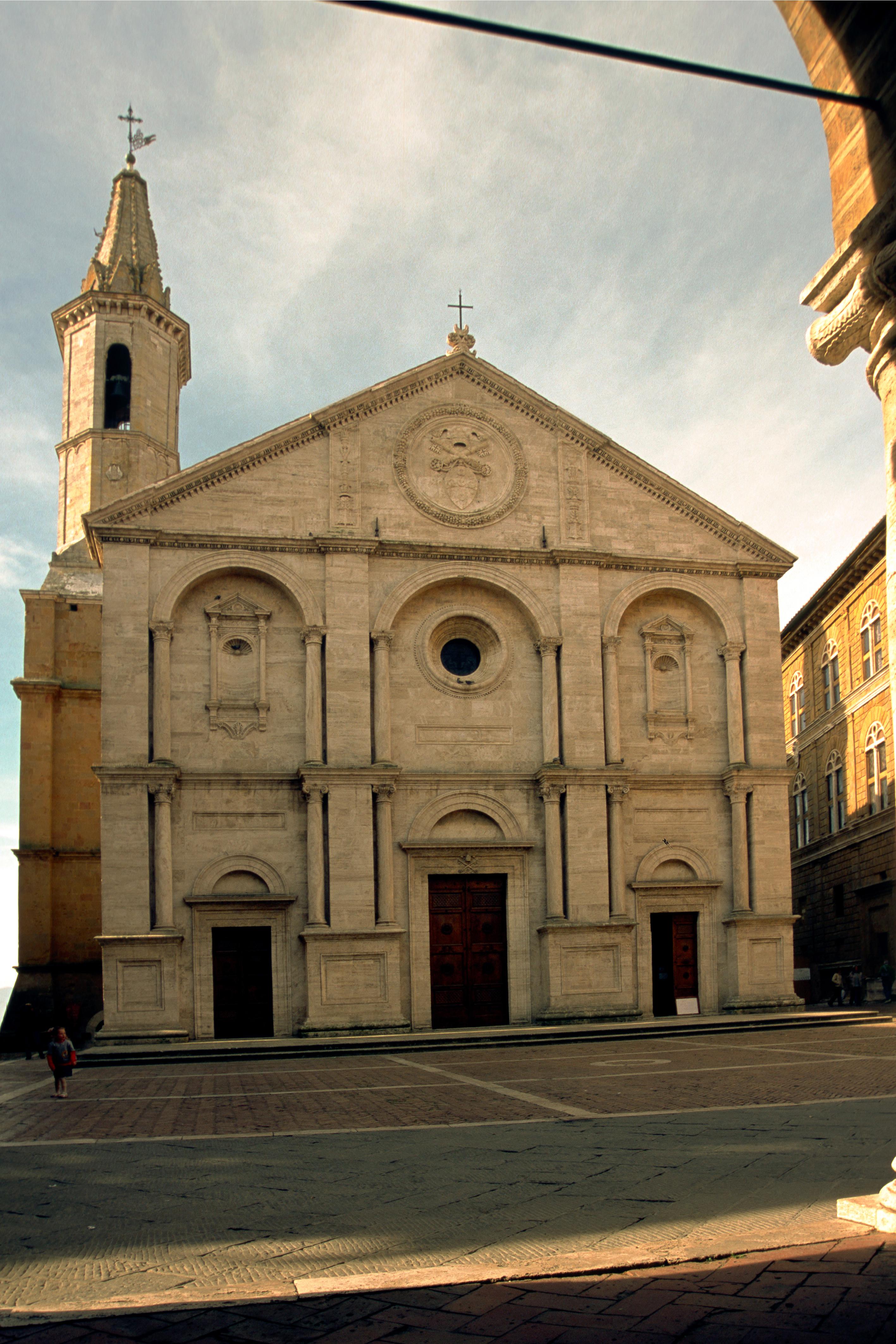 Pienza, facciata Santa Maria Assunta (CREDIT: Fabrizio Ardito)