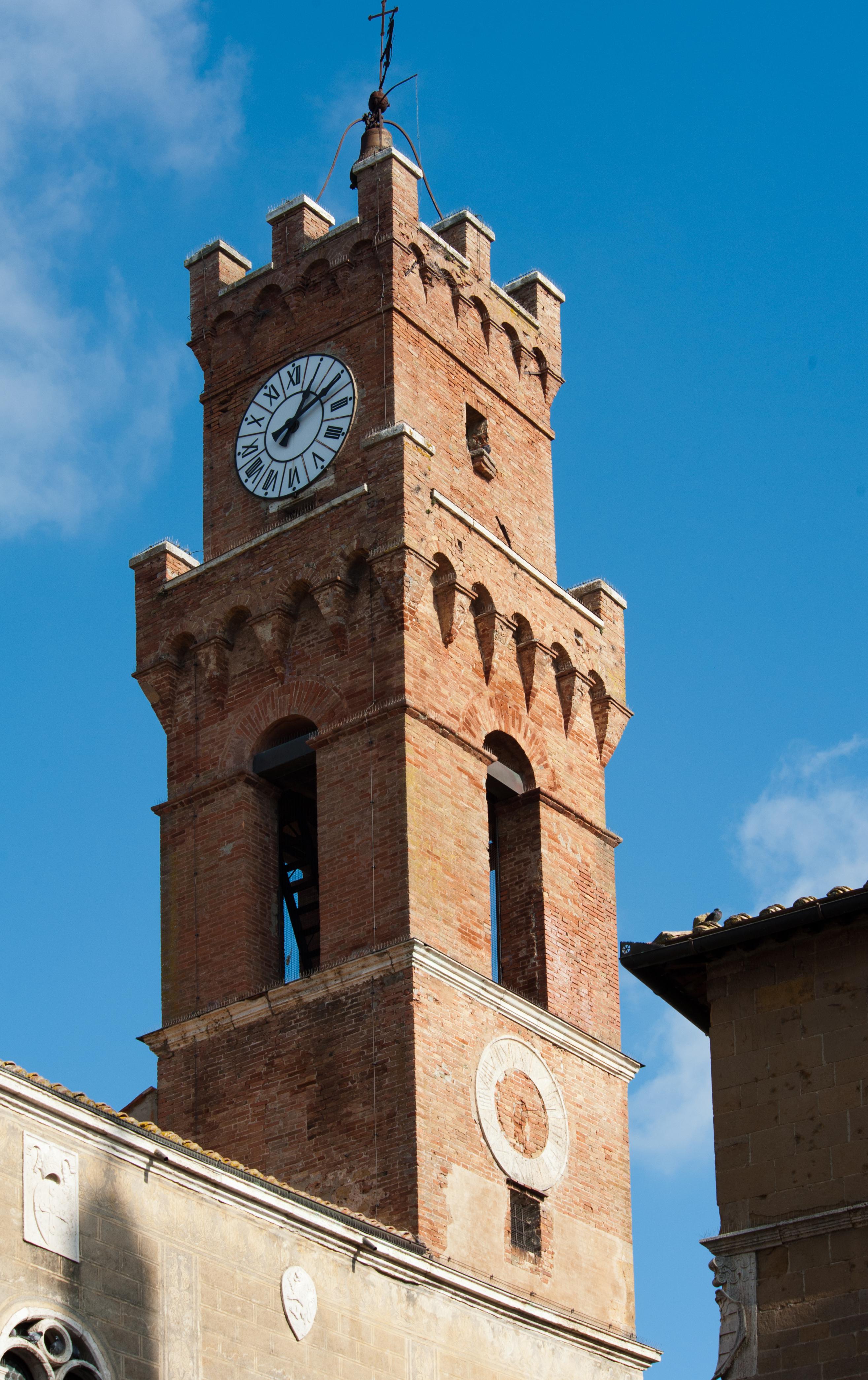 Pienza, torre del palazzo comunale (CREDIT: Fabrizio Ardito)