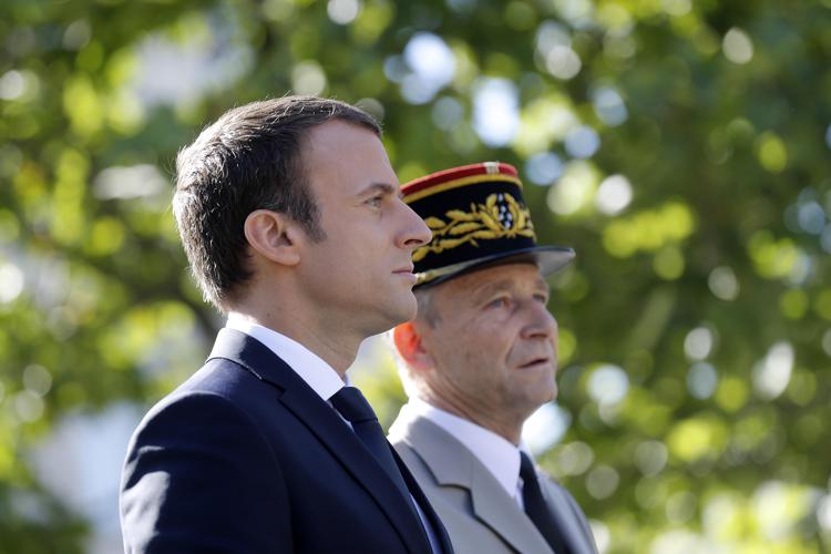 Emmanuel Macron e Pierre de Villiers (Afp) - AFP