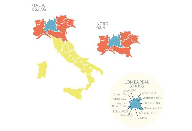 Rifiuti: cresce raccolta di carta e cartone in Lombardia, +1,7%
