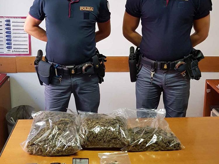 Roma, oltre due kg di droga nascosta nel gazebo: pusher arrestato