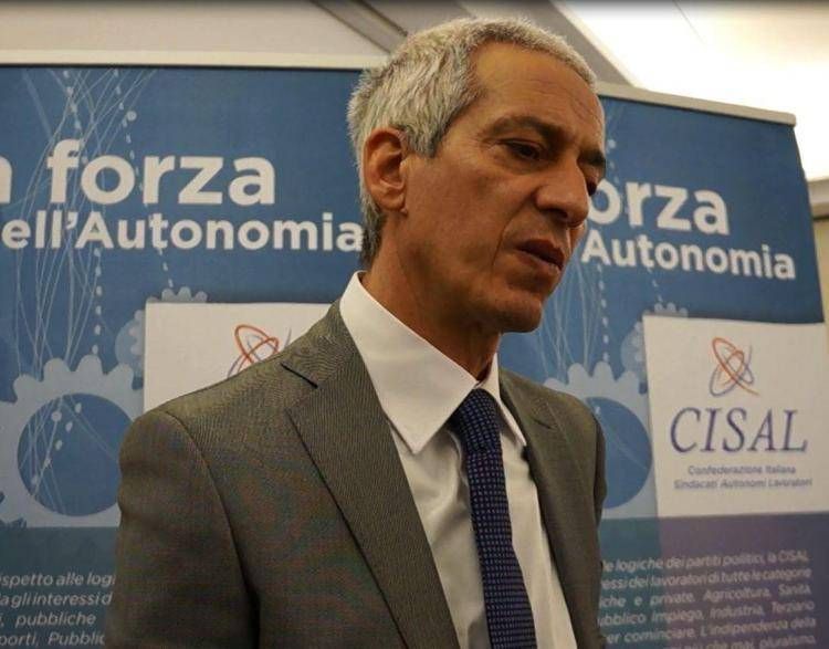 Francesco Cavallaro segretario generale Cisal