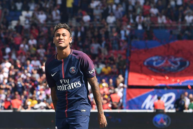 L'attaccante del Paris Saint-Germain Neymar jr. - AFP