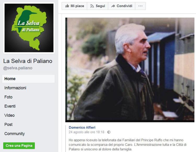 E' morto Antonello Ruffo di Calabria: fondò il primo parco ornitologico italiano