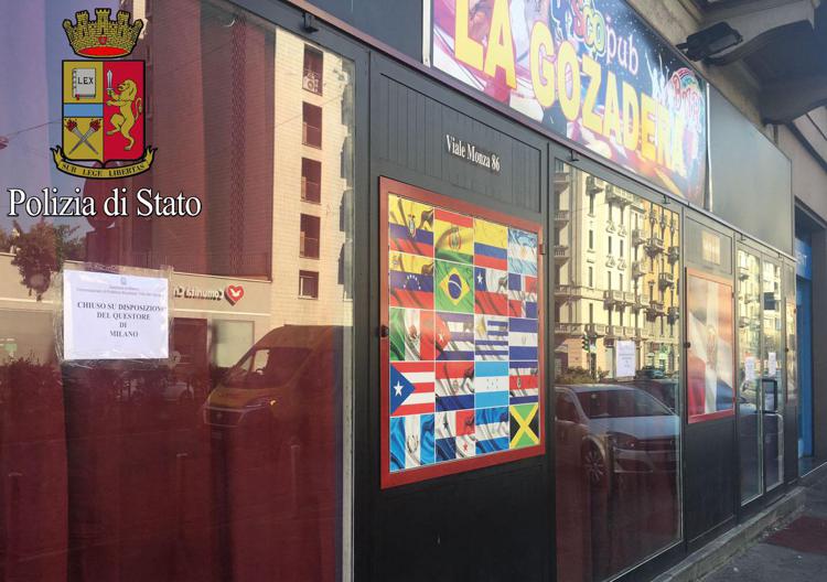 Milano: questore sospende licenza a 'Bar Pub La Gozadera' per 7 giorni