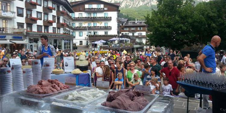 Enogastronomia: al via V edizione del Cortina-Dolomiti Gelato Day