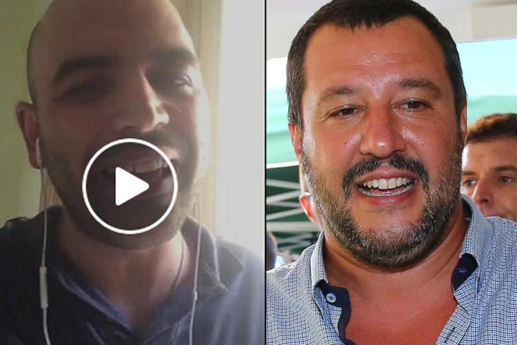 Scontro Salvini-Saviano: 