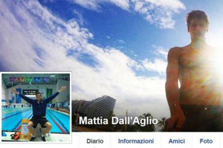 Muore a 24 anni il nuotatore azzurro Mattia Dall'Aglio