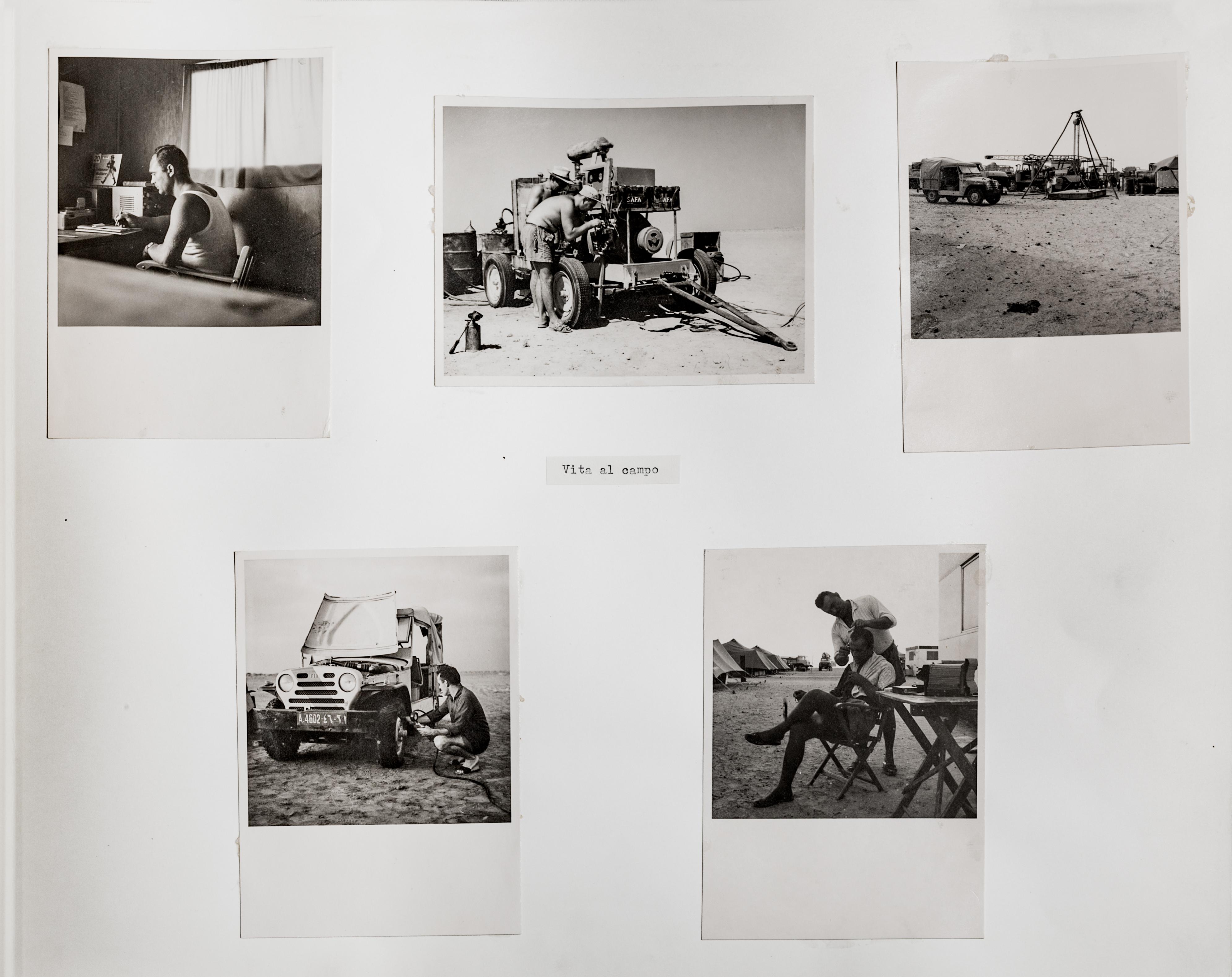 Momenti di vita quotidiana al campo dell’Agip mineraria. Sudan, 1960 (Archivio storico Eni)