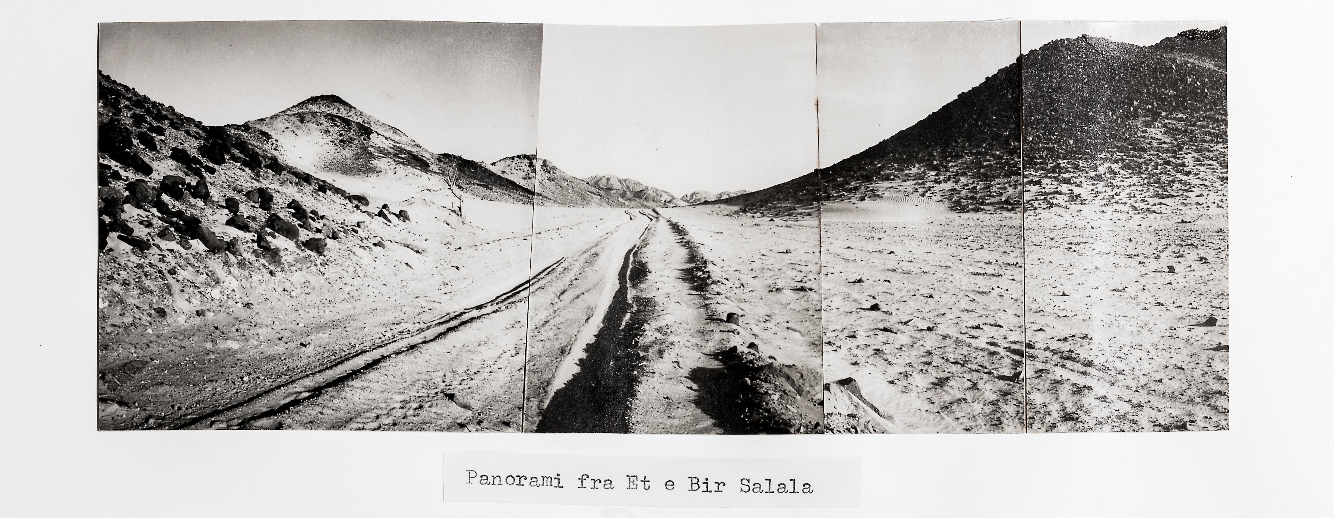 Panorama sulla strada tra Et e Bir Salala. Sudan, 1960 (Archivio storico Eni)