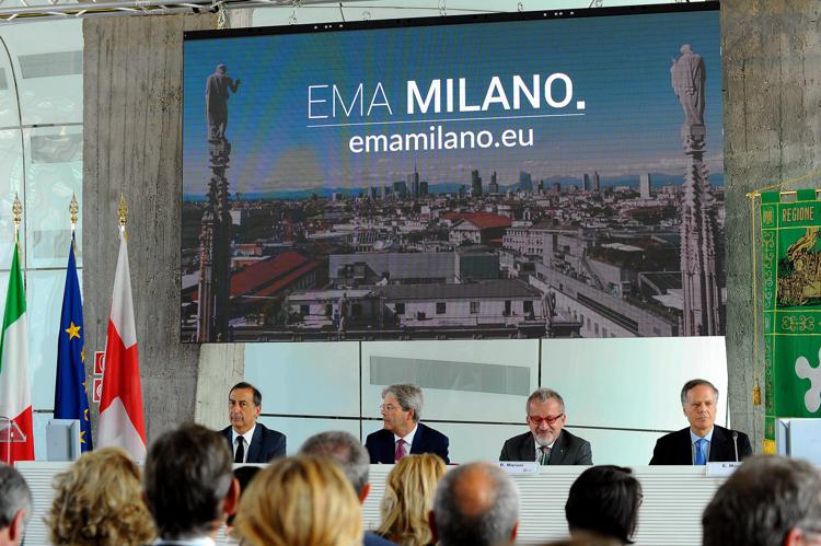 Presentazione della candidatura di Milano a nuova sede dell'Agenzia europea per i medicinali Ema (Fotogramma)