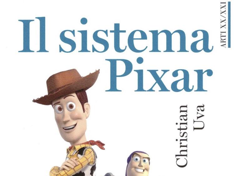 Un particolare della copertina del volume 'Il sistema Pixar'