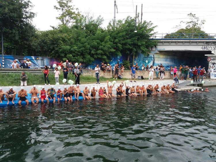 Nuoto: alla Gran Fondo Del Naviglio 113 partecipanti
