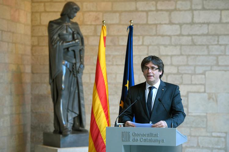 Carles Puigdemont (Foto Afp) - AFP