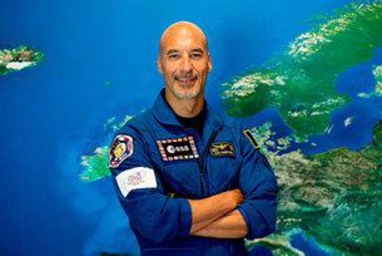 L'astronauta italiano dell'ESA  Luca Parmitano (Foto ESA) 