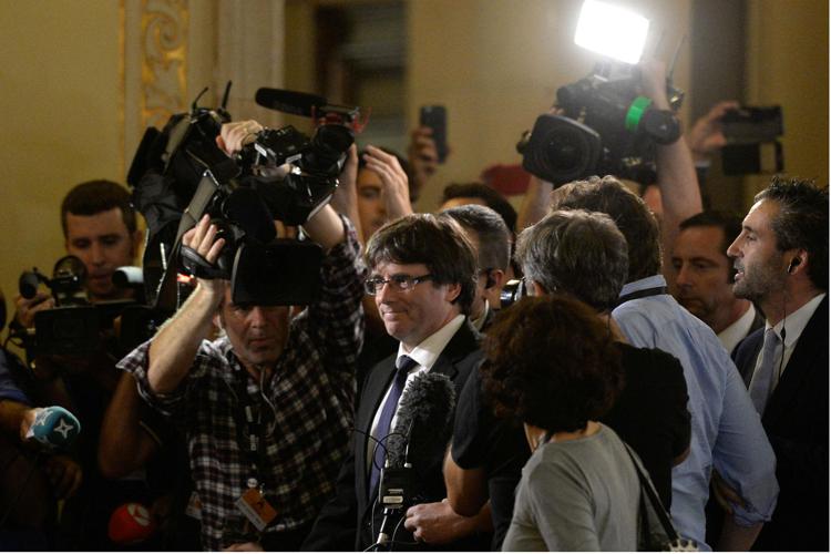 Carles Puigdemont (Foto Afp) - (AFP)