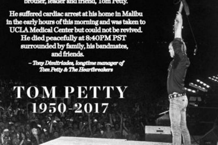 Musica in lutto, addio a Tom Petty