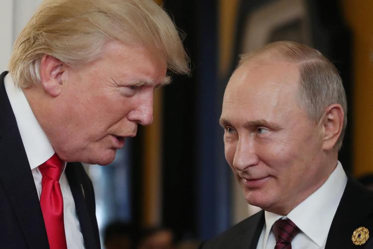 Donald Trump e Vladimir Putin (Afp) - AFP