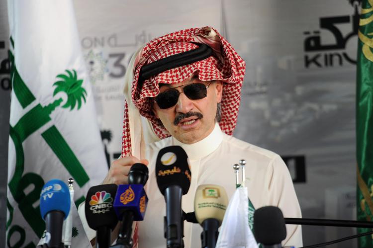 Il principe saudita Alwaleed bin Talal  (AFP PHOTO)