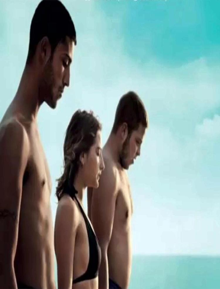 L'immagine sulla locandina del film 'Corniche Kennedy' di Dominique Cabrera (particolare).