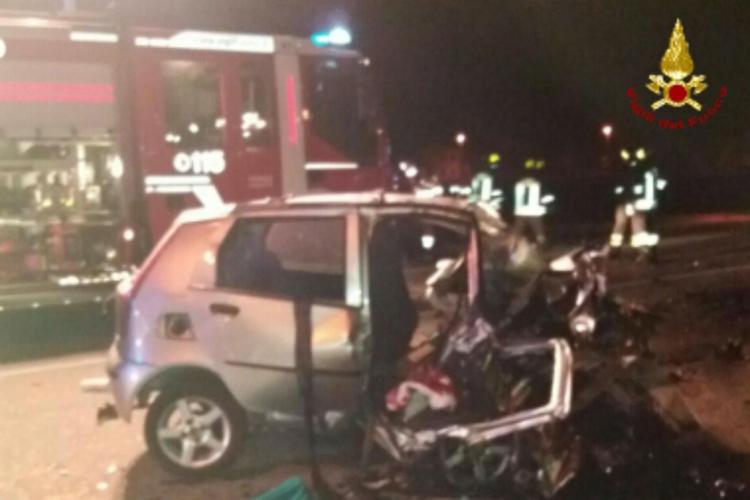 Frontale tra auto: 3 morti nel Padovano