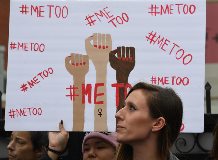 La marcia di protesta #MeToo a Hollywood (AFP PHOTO)
