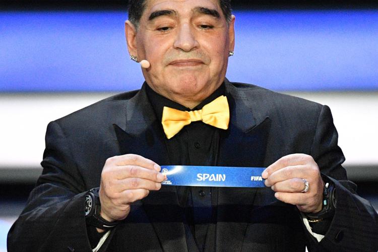Maradona estrae la Spagna (Afp) - AFP