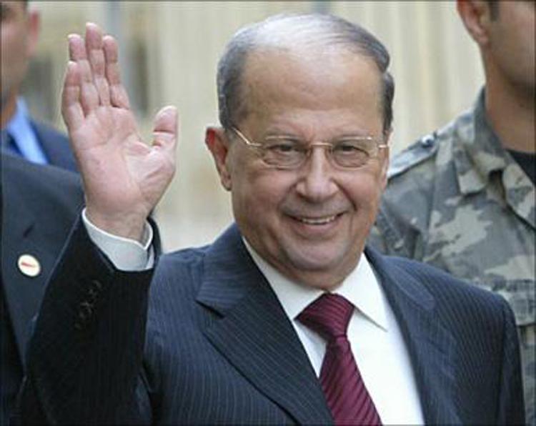 Lebanon's political crisis over, Aoun tells Gentiloni