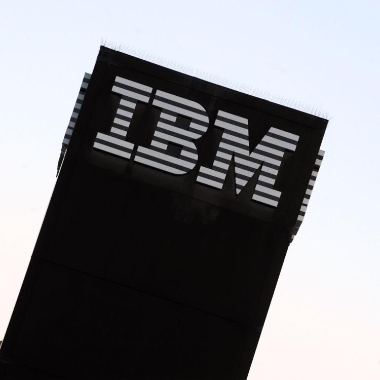 Esterni della sede  IBM di Segrate (Fotogramma) - FOTOGRAMMA