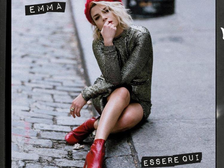 La cover dell'album 'Essere qui' di Emma Marrone