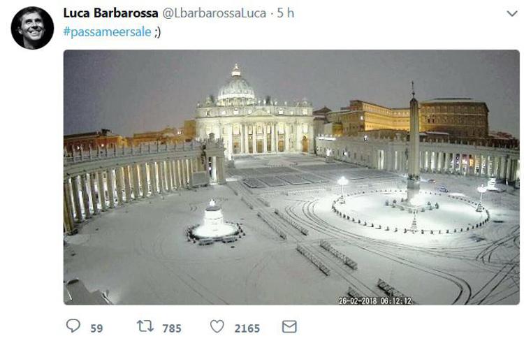 Barbarossa virale, a Roma impazza #passameersale
