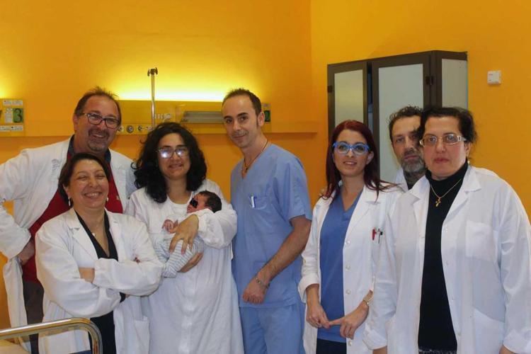 L'equipe dell'ospedale di Pantelleria