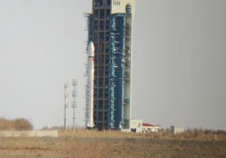Il lancio del satellite Cses (Foto dal sito di ASI)