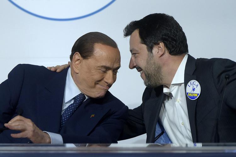 Silvio Berlusconi e Matteo Salvini  (Fotogramma) - FOTOGRAMMA