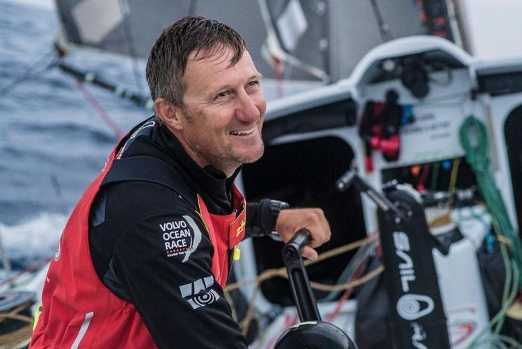 John Fisher. Foto prifilo Twiter Volvo Ocean Race