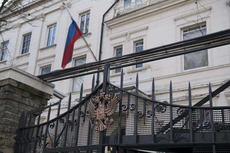 Il consolato russo a Londra (AFP PHOTO)