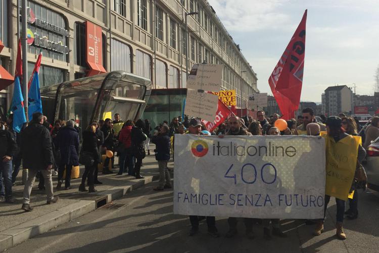 Torino, sciopero e corteo lavoratori Italiaonline