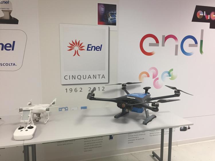 Enel, in centrale Civitavecchia arrivano i droni