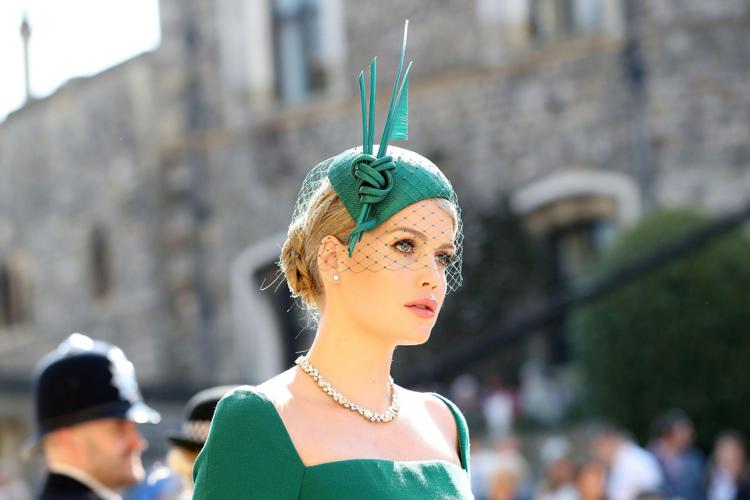 Kitty Spencer alle nozze di Harry e Meghan (Afp) - AFP