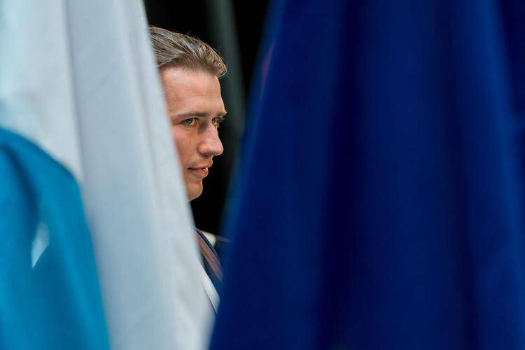 Il cancelliere austriaco Sebastian Kurz (Afp) - AFP