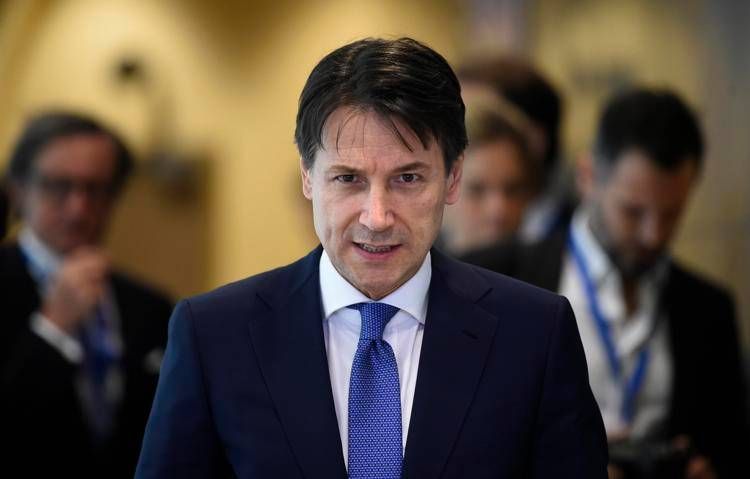 Il premier Giuseppe Conte (AFP PHOTO)