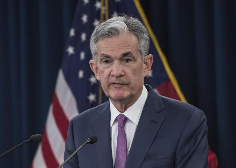 Nella foto Jerome Powell, presidente della Fed (Afp) - AFP