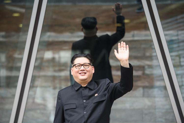 Howard X, sosia di Kim Jong-un (Afp) - AFP