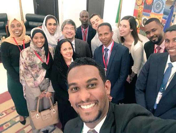 Ten Sudanese diplomats attend training course in Milan