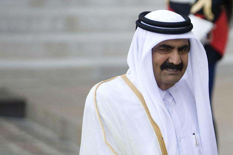 L'emiro del Qatar Hamad bin Khalifa Al Than (Fotogramma/Ipa)