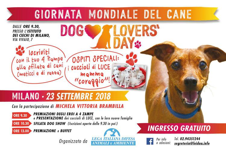 A Milano il 'Dog lovers day'